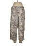 Ellen Tracy Animal Print Gold Casual Pants Size XL - photo 2