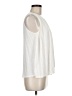 Mossimo 100% Polyester Ivory Sleeveless Blouse Size M - photo 4
