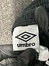 Umbro 100% Polyester Black Track Pants Size L (youth) - photo 3