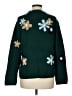 CeCe Floral Green Pullover Sweater Size M - photo 2
