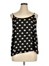 Apt. 9 100% Polyester Black Sleeveless Blouse Size XL - photo 1
