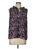 Tommy Hilfiger 100% Polyester Floral Black Sleeveless Blouse Size L - photo 1