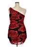 Monaco Red Cocktail Dress Size XXL - photo 2