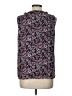 Tommy Hilfiger 100% Polyester Floral Black Sleeveless Blouse Size L - photo 2