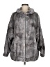 Old Navy 100% Polyester Tie-dye Gray Zip Up Hoodie Size M - photo 1