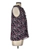 Tommy Hilfiger 100% Polyester Floral Black Sleeveless Blouse Size L - photo 4