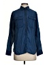 J.Crew Solid Blue Long Sleeve Button-Down Shirt Size 4 - photo 1