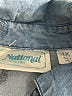 National Paisley Blue 3/4 Sleeve Button-Down Shirt Size 1X - photo 7