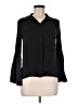 Alice + Olivia Black Long Sleeve Blouse Size M - photo 1