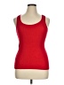 Icon Apparel 100% Cotton Red Tank Top Size 1X - photo 1
