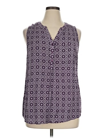 Market and Spruce Sleeveless Blouse (view 1)