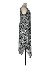 Apt. 9 Print Black Casual Dress Size 1X - photo 4