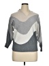 Aaeda Chevron-herringbone Gray Pullover Sweater Size XL - photo 1