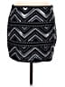 Express Chevron-herringbone Black Formal Skirt Size M - photo 2