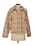 Blu Pepper 100% Polyester Tweed Tan Coat Size S - photo 1