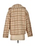 Blu Pepper 100% Polyester Tweed Tan Coat Size S - photo 2