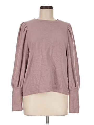 Madewell Brushed Puff-Sleeve Top (view 1)