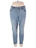 Lane Bryant Solid Blue Jeans Size 18 (petite) - photo 1