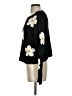 Oxford Circus 100% Acrylic Floral Black Pullover Sweater Size S - photo 5