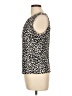 Calvin Klein Leopard Print Ivory Sleeveless Blouse Size L (petite) - photo 5