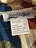 Yves St. Clair 100% Polyester Print Brown Long Sleeve Blouse Size 14 - photo 7