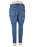 Lane Bryant Solid Blue Jeans Size 18 (petite) - photo 2