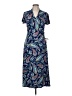 Rafaella Paisley Blue Casual Dress Size M - photo 1