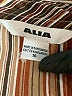 Alia Stripes Brown 3/4 Sleeve Button-Down Shirt Size 16 - photo 7