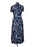 Rafaella Paisley Blue Casual Dress Size M - photo 2