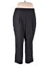 Croft & Barrow Solid Gray Dress Pants Size XXL - photo 1