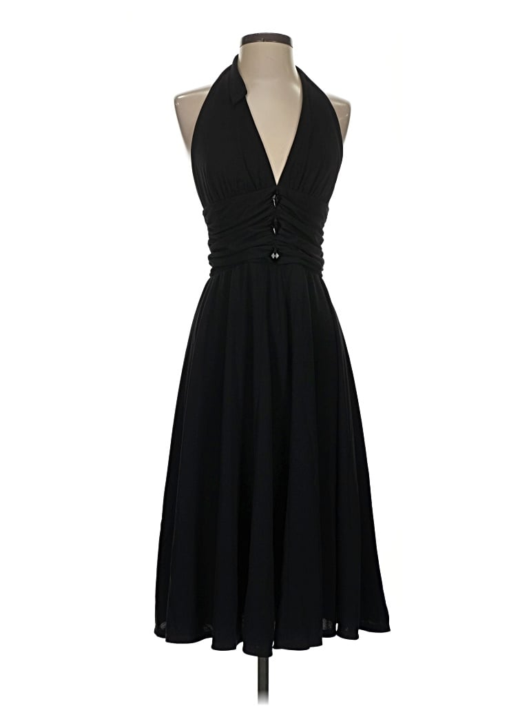 Pre-owned Assorted Brands Cocktail Dress In Black