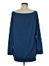 Halife Blue 3/4 Sleeve Top Size M - photo 2