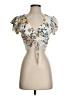 Illa Illa 100% Polyester Ivory Sleeveless Blouse Size S - photo 1
