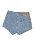 Levi's Blue Denim Shorts Size 27 waist - photo 2