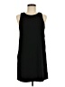Very J 100% Polyester Solid Black Casual Dress Size M - photo 1