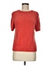 Open Edit 100% Nylon Red Short Sleeve Turtleneck Size M - photo 1