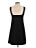 MNG Solid Black Casual Dress Size M - photo 2