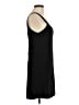 MNG Solid Black Casual Dress Size M - photo 4