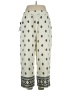 NYCC 100% Polyester Print Ivory Casual Pants Size XL - photo 2