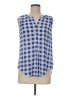 Pixley Blue Sleeveless Blouse Size M - photo 1
