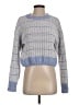 Major Label Group 100% Polyester Tweed Blue Pullover Sweater Size XS - photo 1