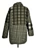 The Great. 100% Cotton Plaid Green Coat Size Sm (1) - photo 2