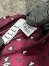 Elle Stars Burgundy Short Sleeve Blouse Size XL - photo 7