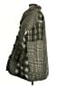 The Great. 100% Cotton Plaid Green Coat Size Sm (1) - photo 5