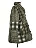 The Great. 100% Cotton Plaid Green Coat Size Sm (1) - photo 4
