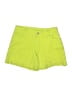 Lane Bryant Solid Green Shorts Size 14 - photo 1