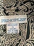 Principles 100% Polyester Paisley Silver Long Sleeve Blouse Size 14 - photo 7