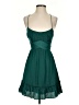 Selfie Leslie 100% Polyester Solid Green Cocktail Dress Size XS - photo 1