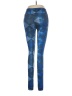 Forever 21 Print Blue Leggings Size M (estimated) - photo 2