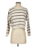 Stradivarius Stripes Ivory Pullover Sweater Size S - photo 1